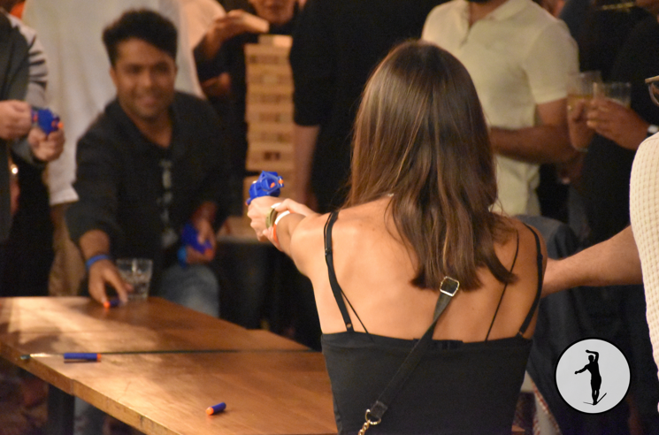 Guests mingling at a Balancers London Social Night
